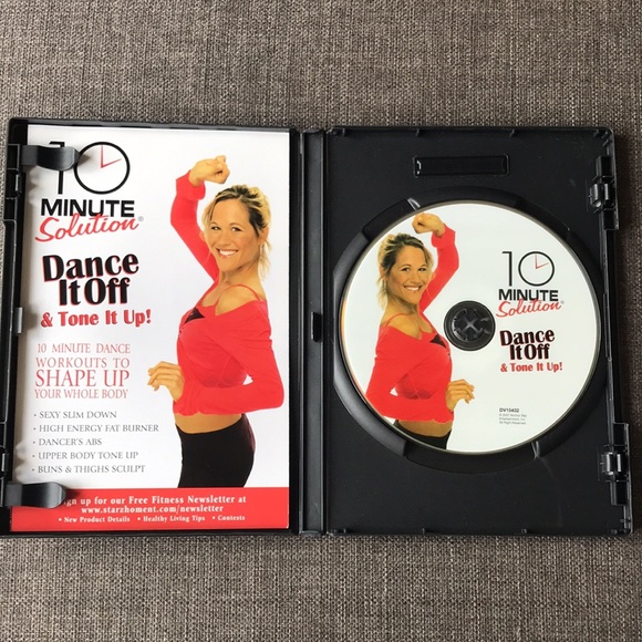 Starz ✨ 10 Minute Solution Dance it off & Tone it Up DVD 💃 🏋️‍♀️ - Picture 3 of 3